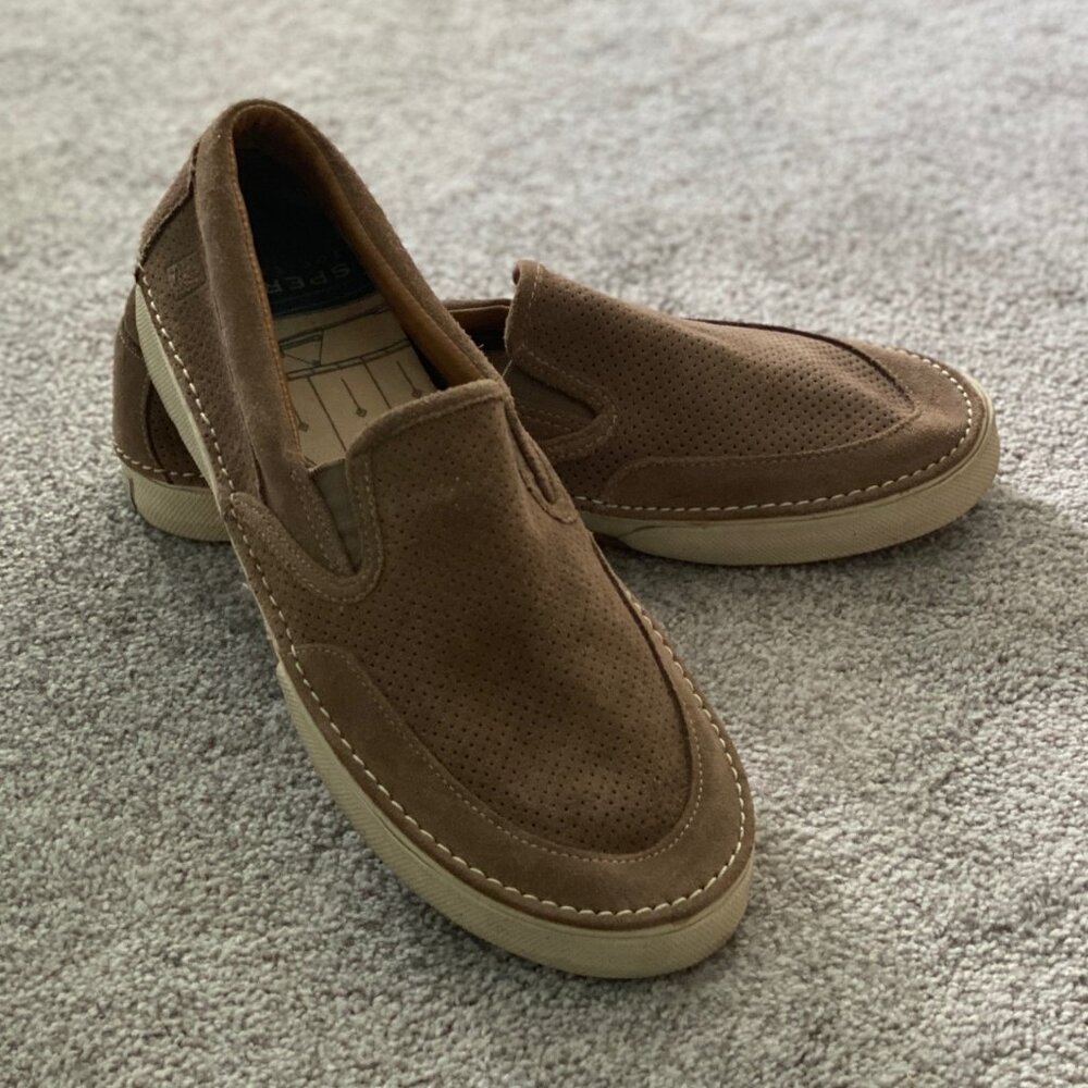 Sperry Suede Loafers - Like New! (13M)